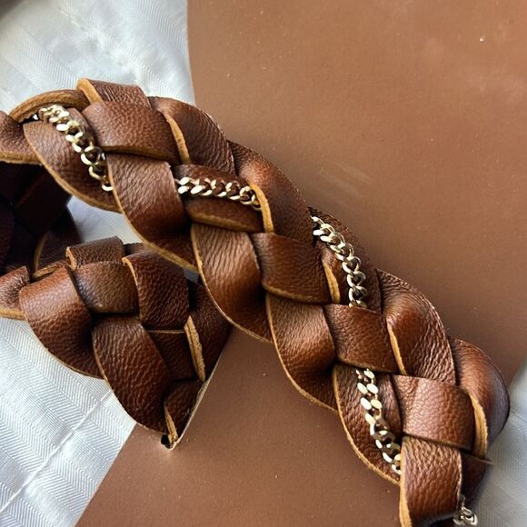 MICHAEL Michael Kors Brown Braided Sandals - Picture 2 of 6